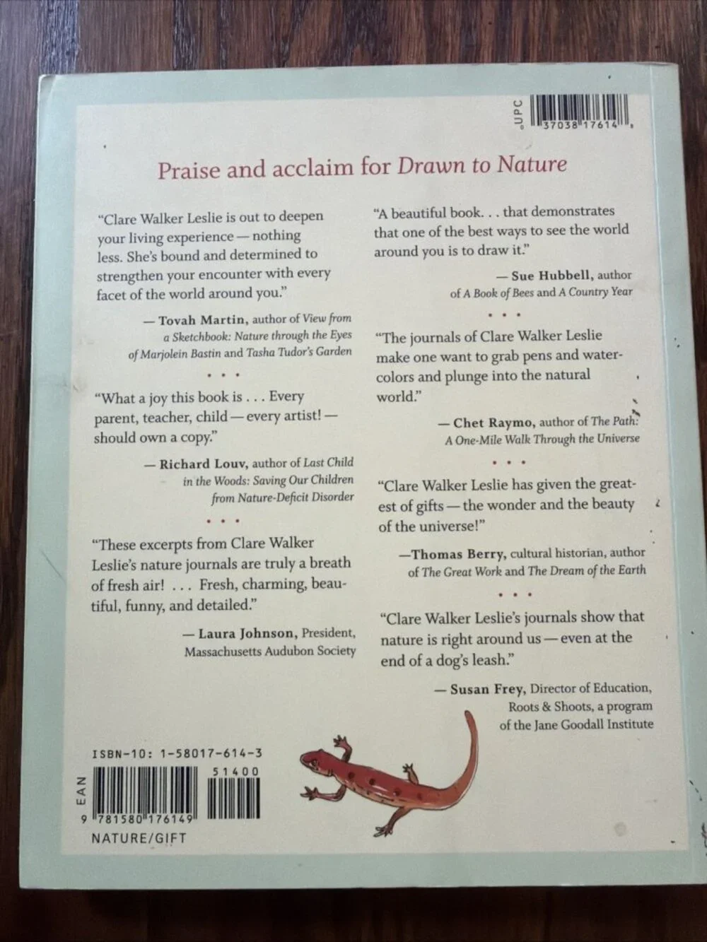 Drawn to Nature: Through the Journals of Clare Walker Leslie SIGNED
